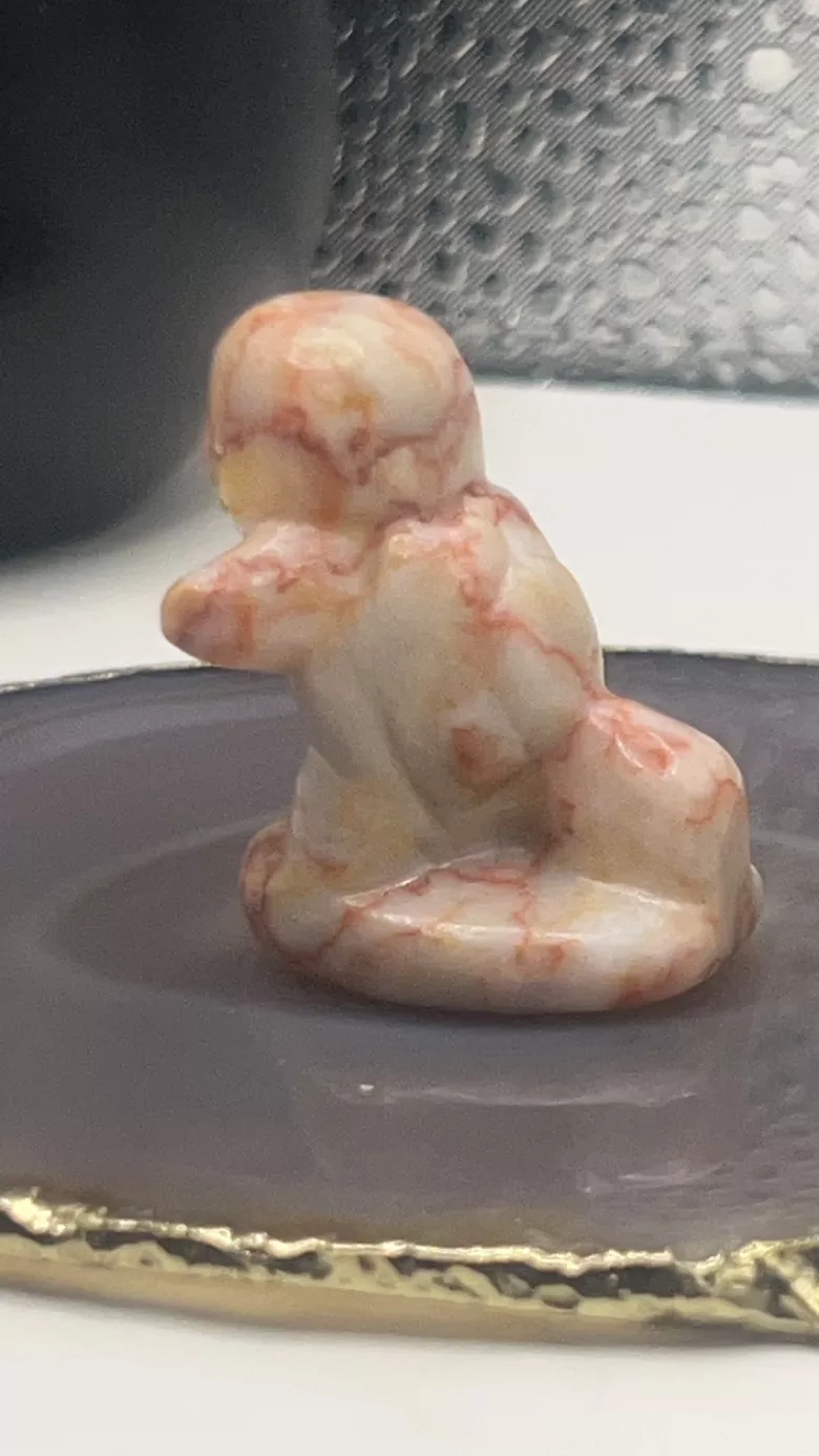 Pokemon Squirtle Carved Stone Figurine