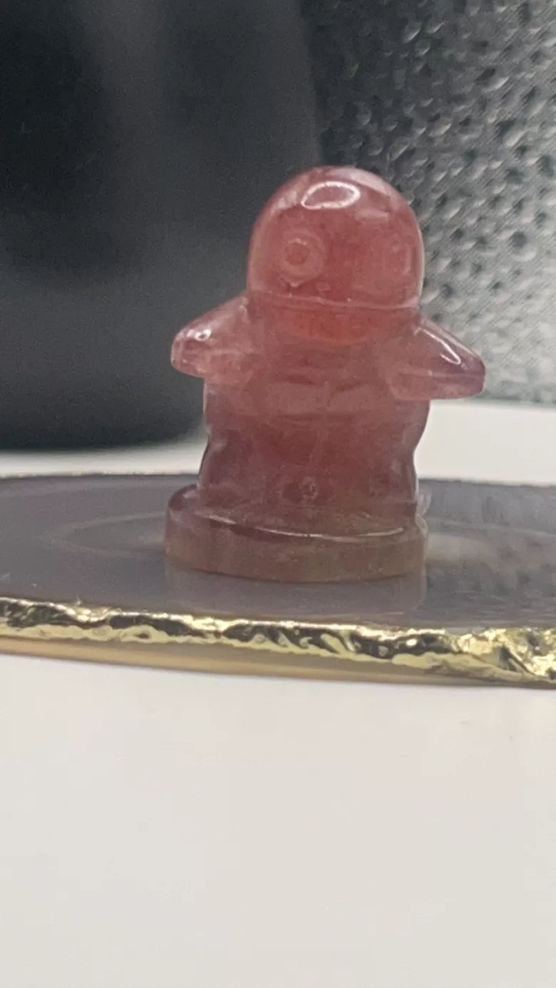 Pokemon Squirtle Carved Stone Figurine