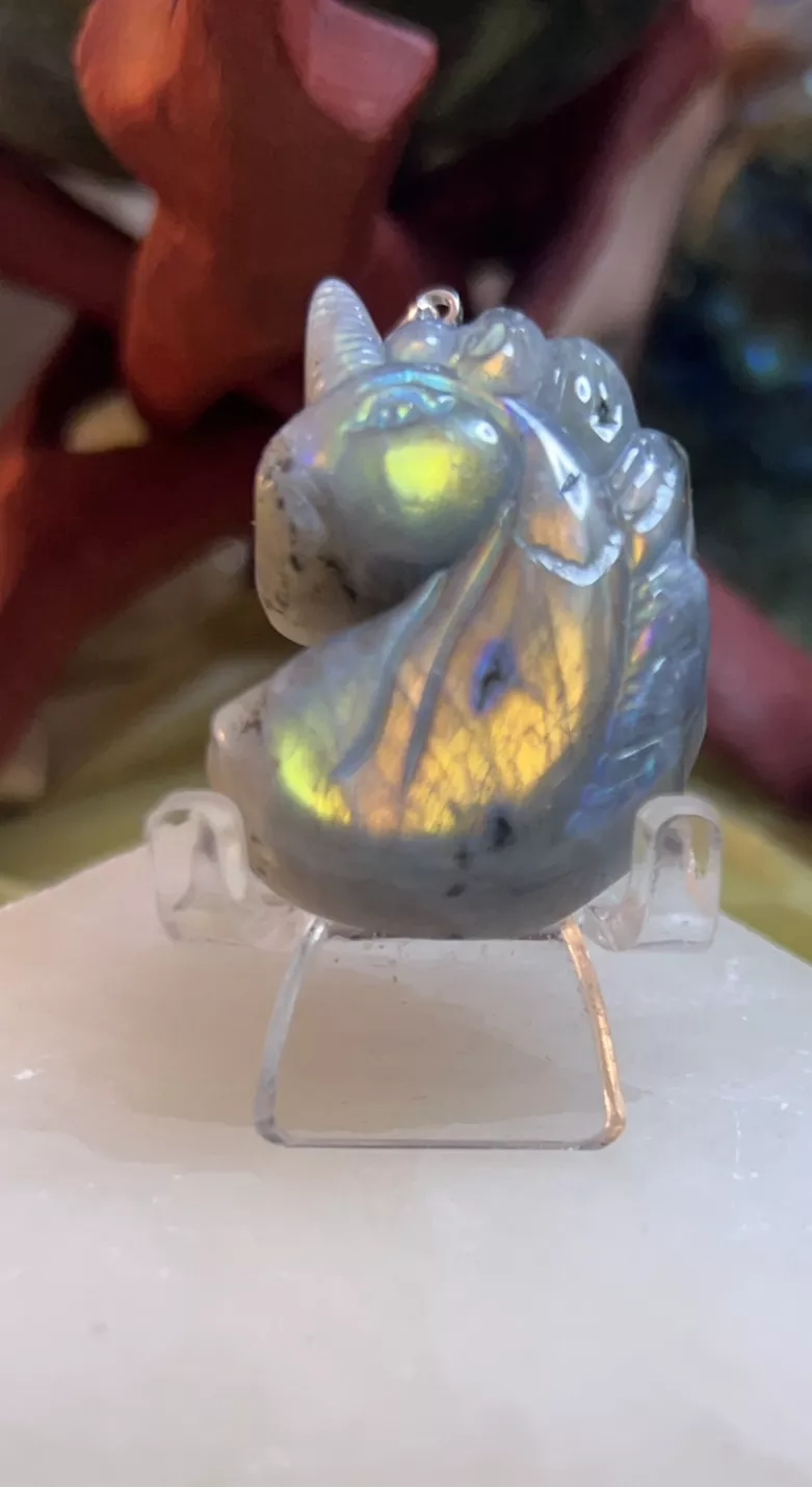 Labradorite Carvings