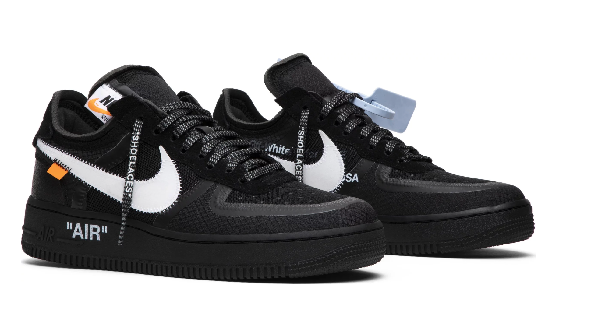 Off-White x Air Force 1 Low 'Black'