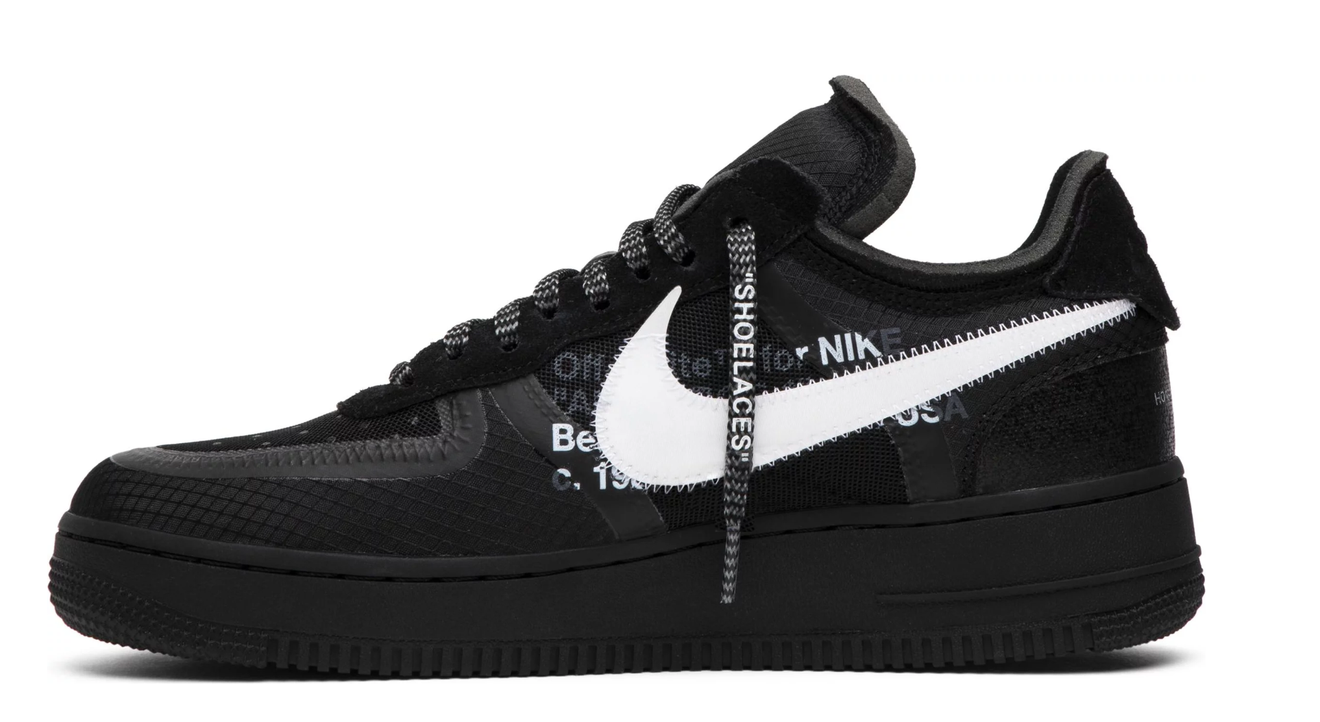 Off-White x Air Force 1 Low 'Black'