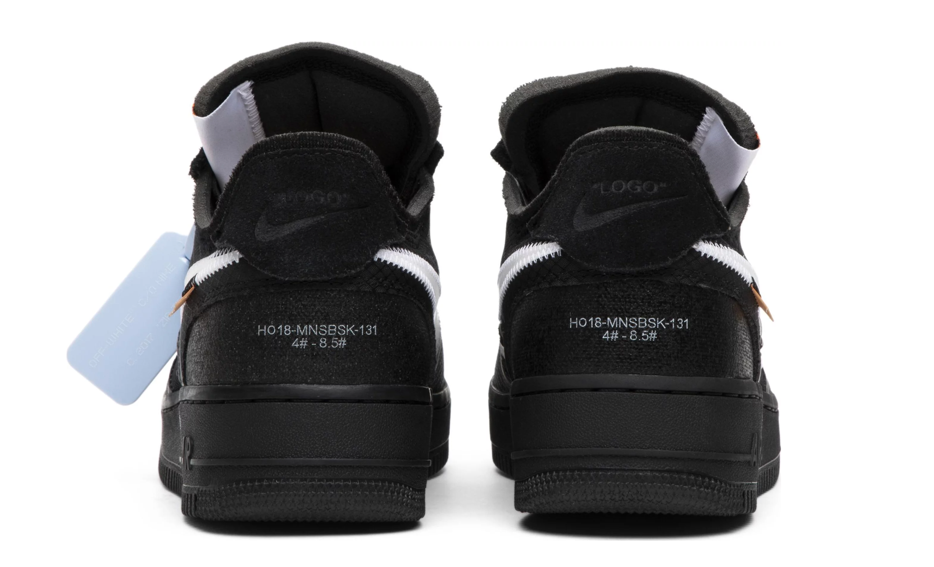 Off-White x Air Force 1 Low 'Black'