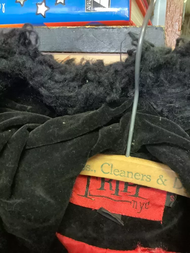Vintage Tripp NYC Velvet Hooded Coat