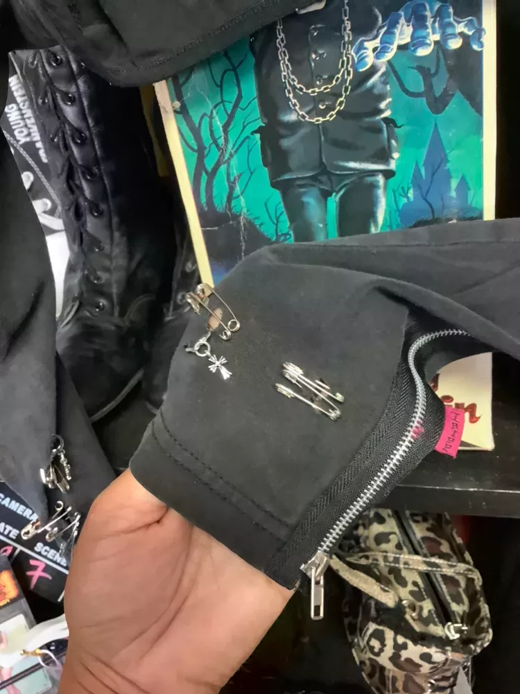 Vintage Tripp NYC Studded Cropped Shrug