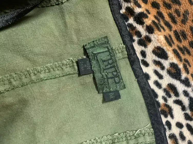 Vintage Tripp Nyc  Olive Green Military Style Vest