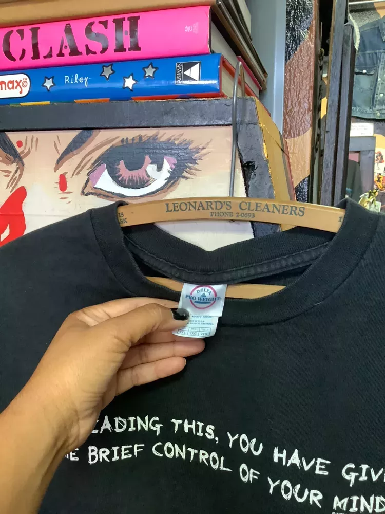 Vintage Mind Control- “By Reading This" T