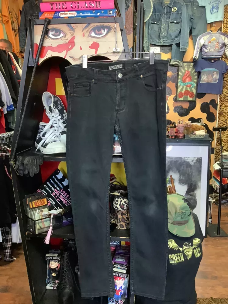 Lip Service Black Denim Skinny Jeans
