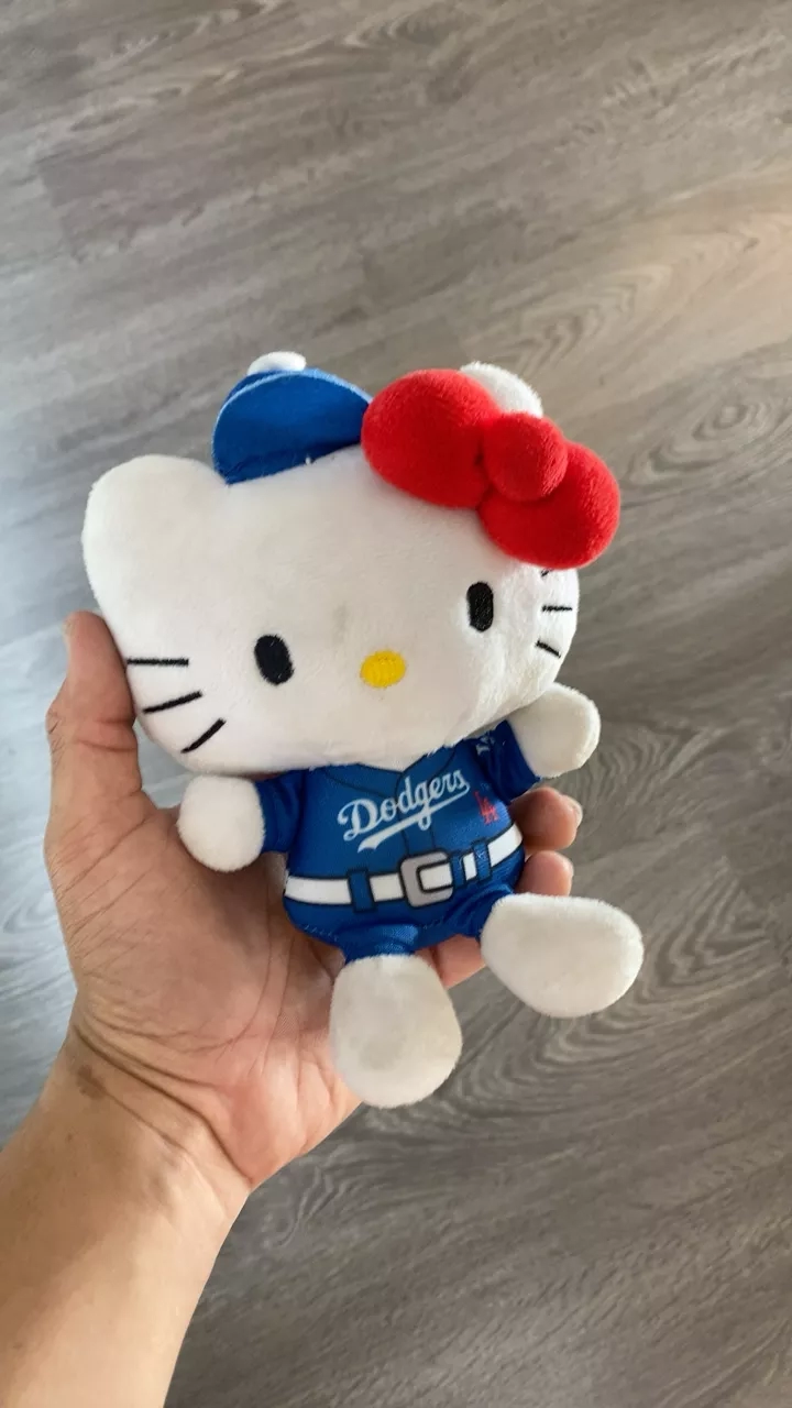 Hello Kitty Dodgers Plush Collectible
