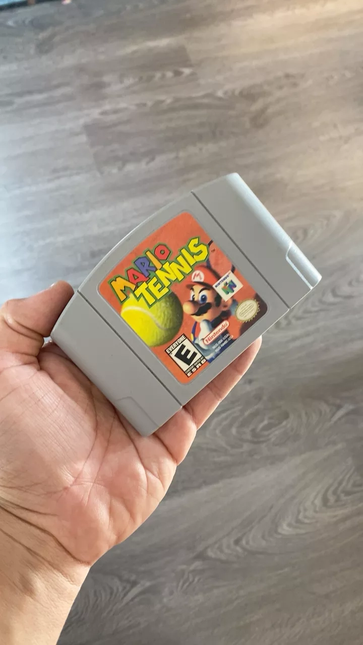 Mario Tennis N64 Game