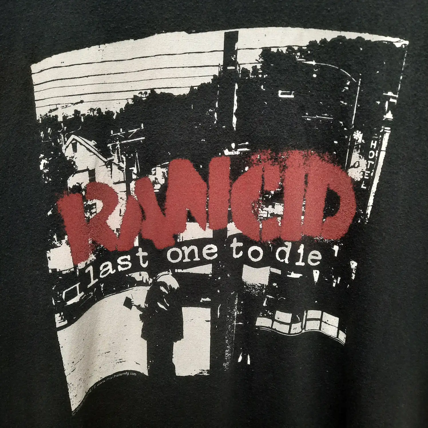 Vintage Rancid 'Last One to Die' 2009 Graphic Tee Punk Rock