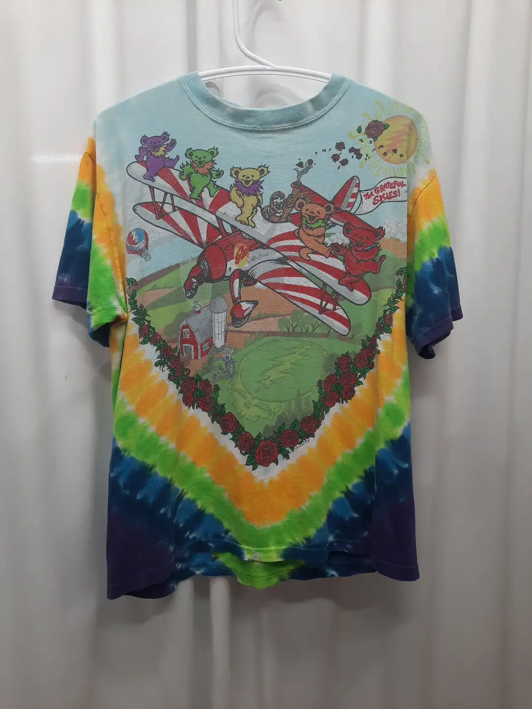 Grateful Dead 'The Grateful Skies!' Tie-Dye T-Shirt