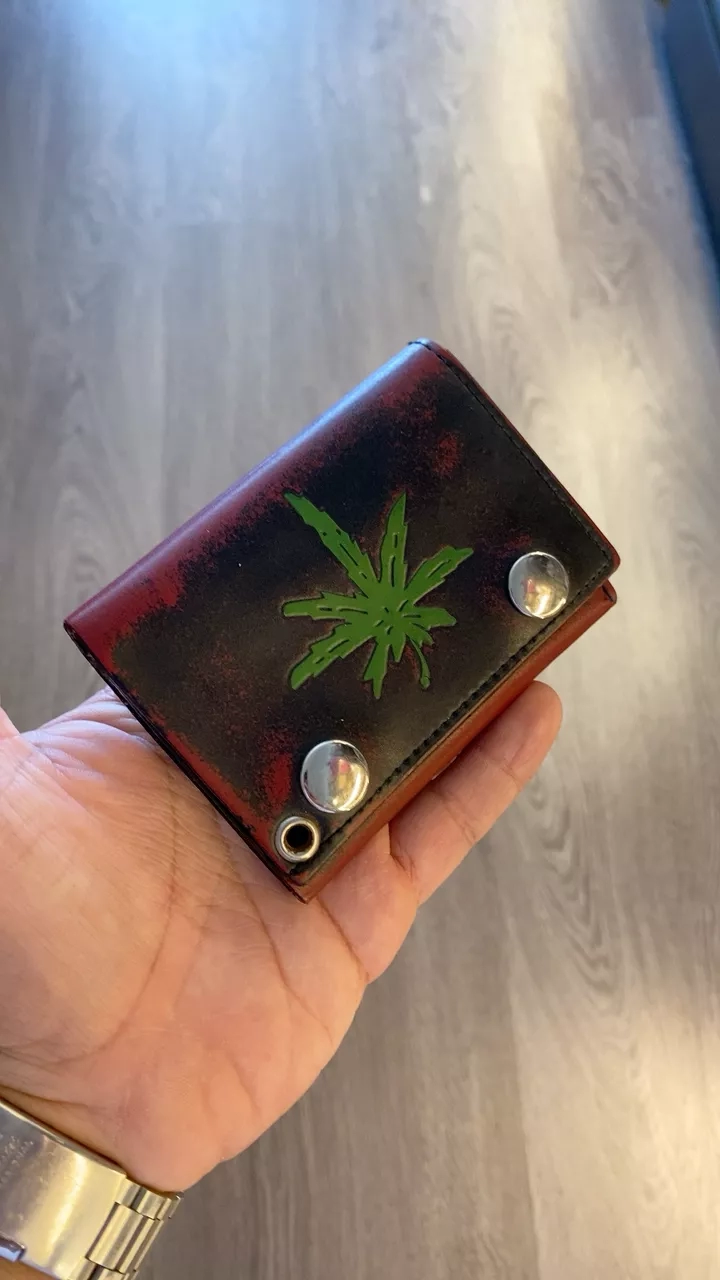 Reefer Weed Madness Leather Wallet
