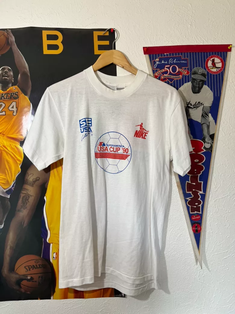 Vintage Nike Superamerica USA Cup '90 Tee