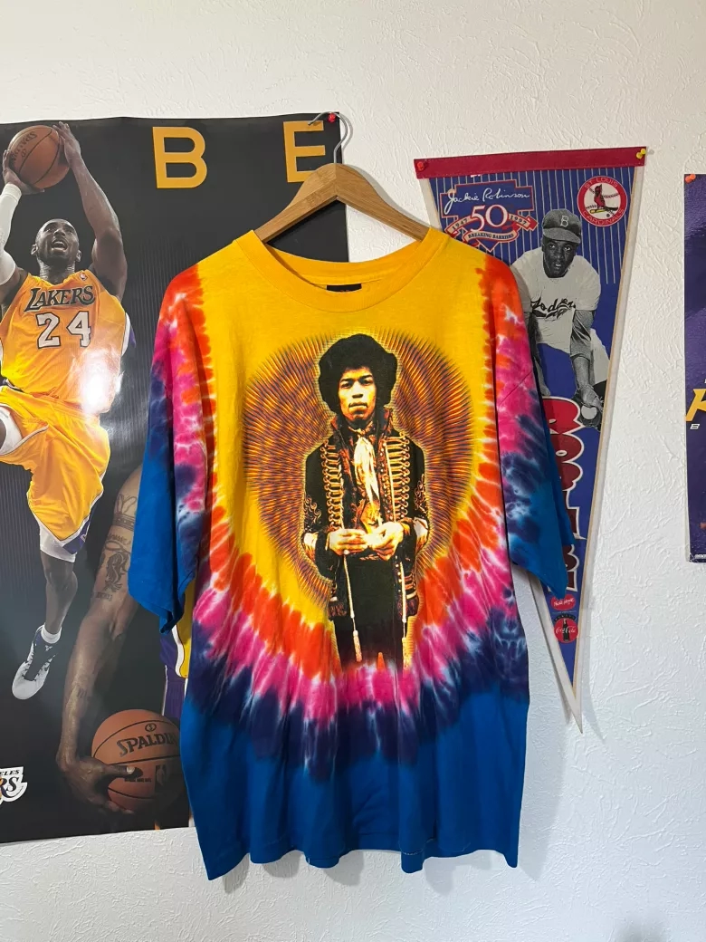 Jimi Hendrix Tie-Dye Tee