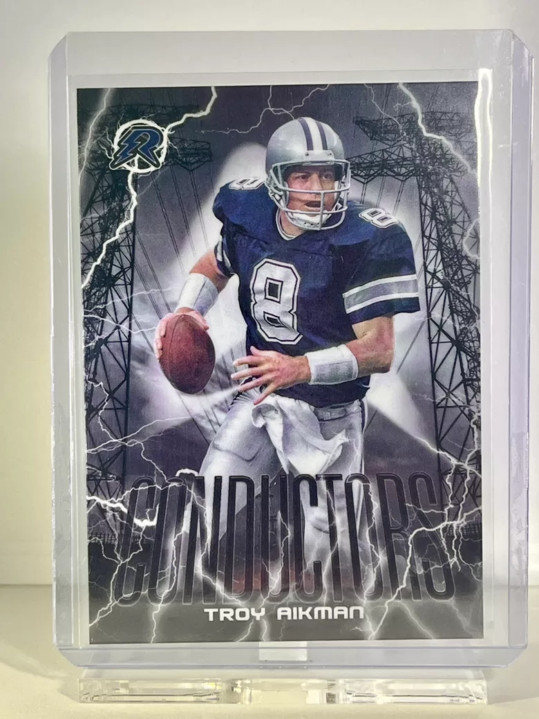 Dallas Cowboys Legends Lot! 3 Card Lot Troy Aikaman, Roger Satubach, Emmit Smith