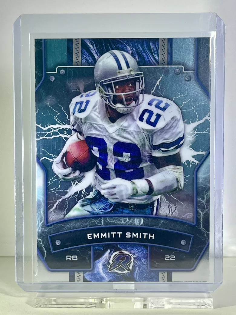 Dallas Cowboys Legends Lot! 3 Card Lot Troy Aikaman, Roger Satubach, Emmit Smith