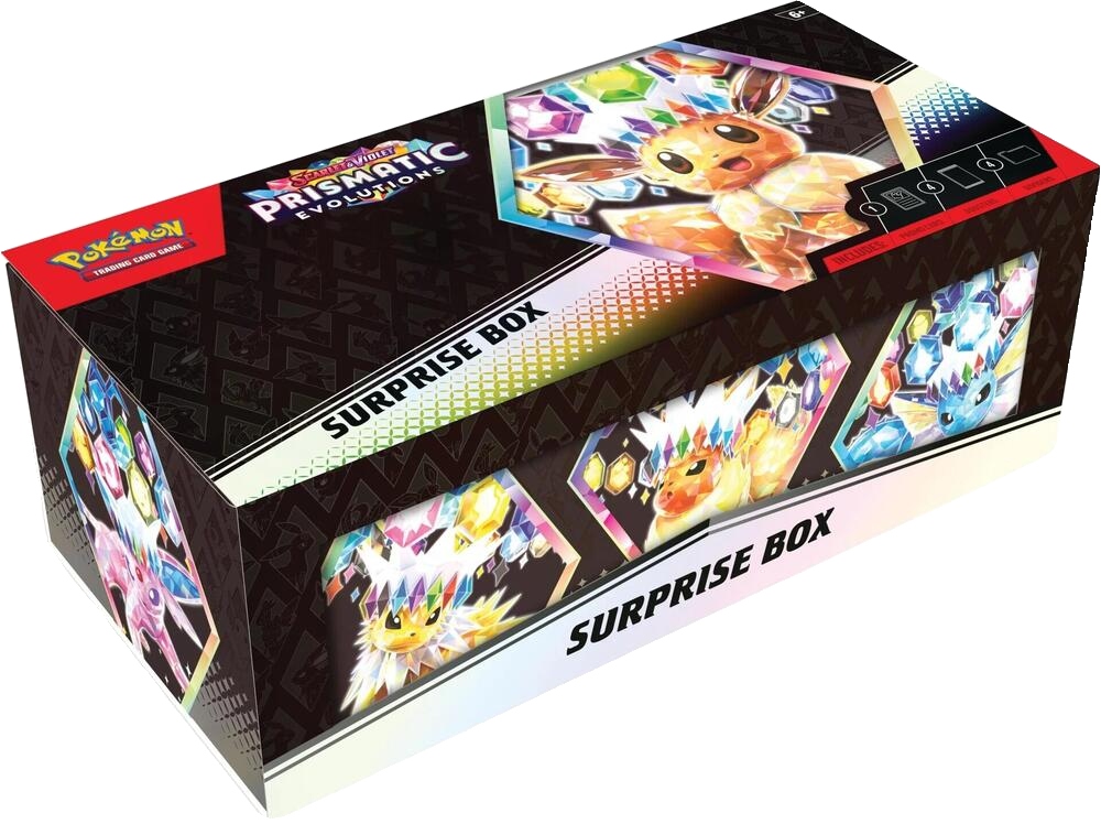 Pokemon TCG: Scarlet & Violet—Prismatic Evolutions Surprise Box