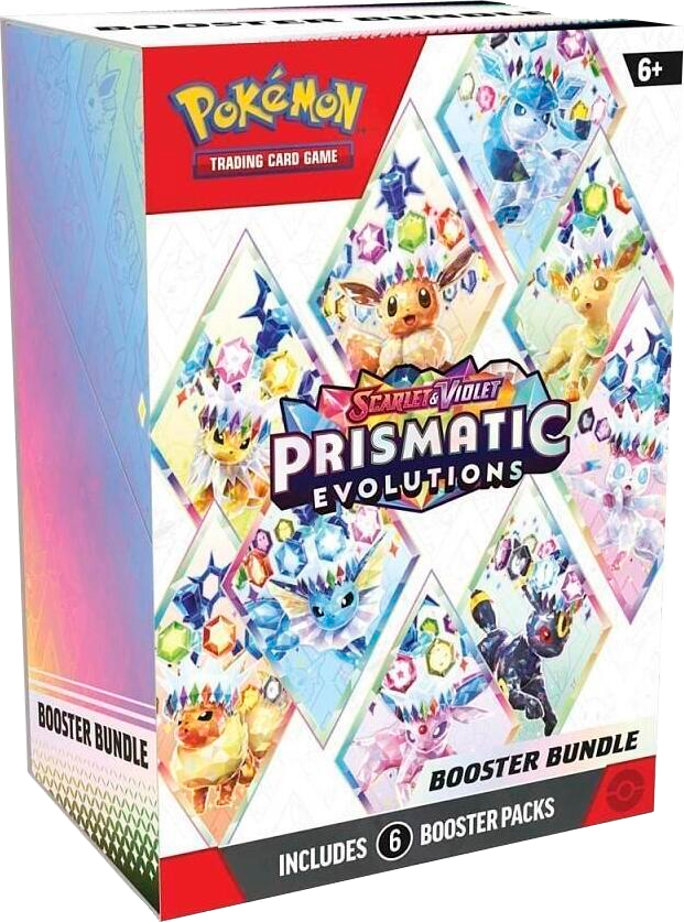Pokemon TCG: Scarlet & Violet Prismatic Evolutions Booster Bundle