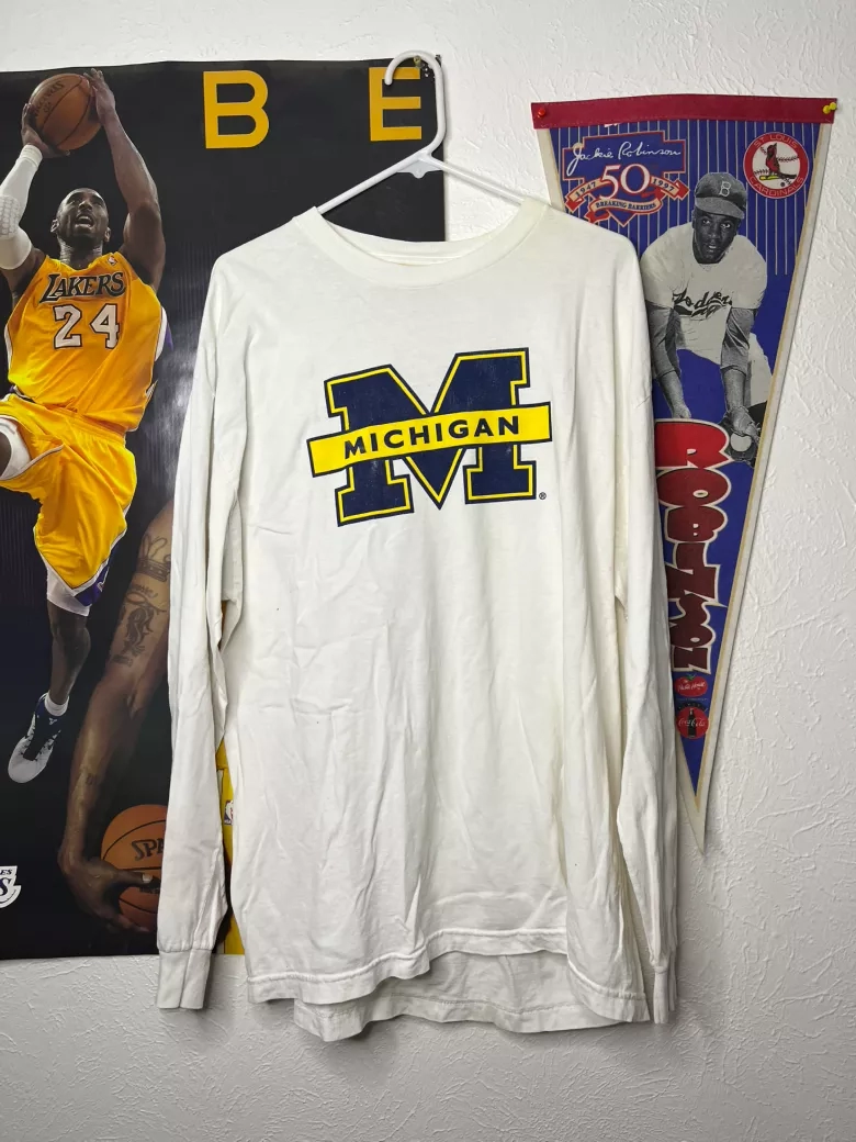 Michigan Wolverines Vintage Long Sleeve T-Shirt