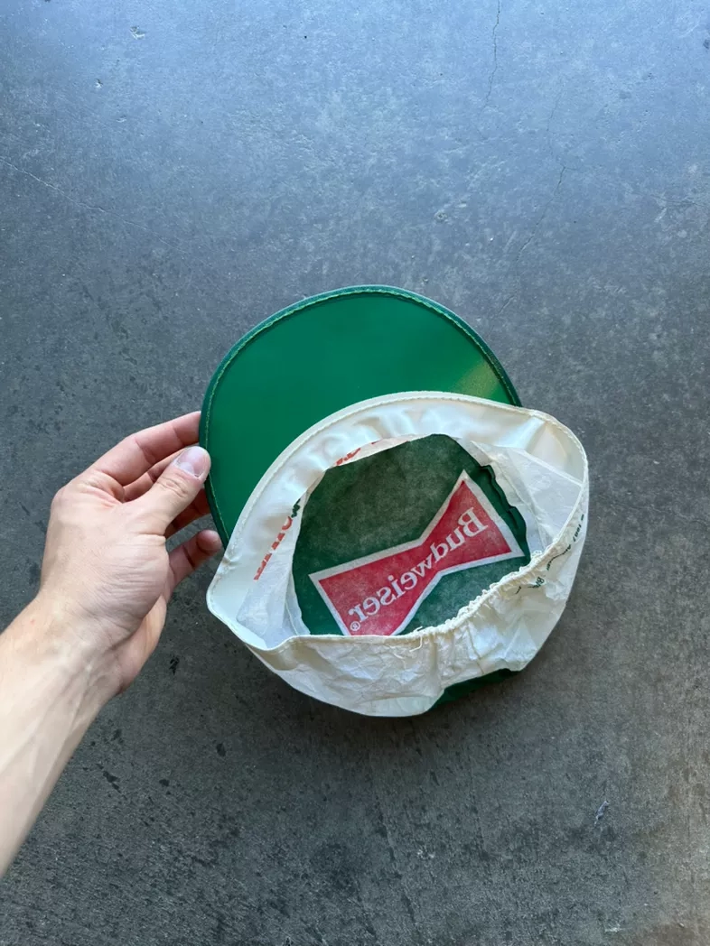 Budweiser Shamrock Vintage Snapback Hat