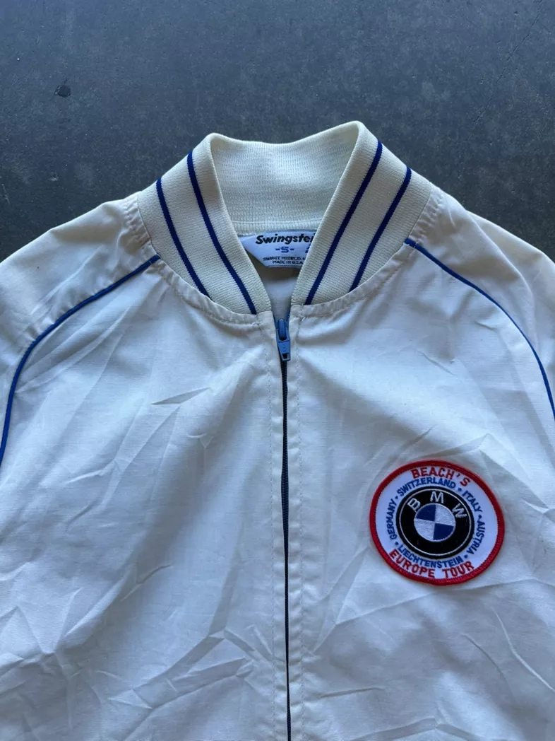 Vintage Swingster BMW Racing Bomber Jacket