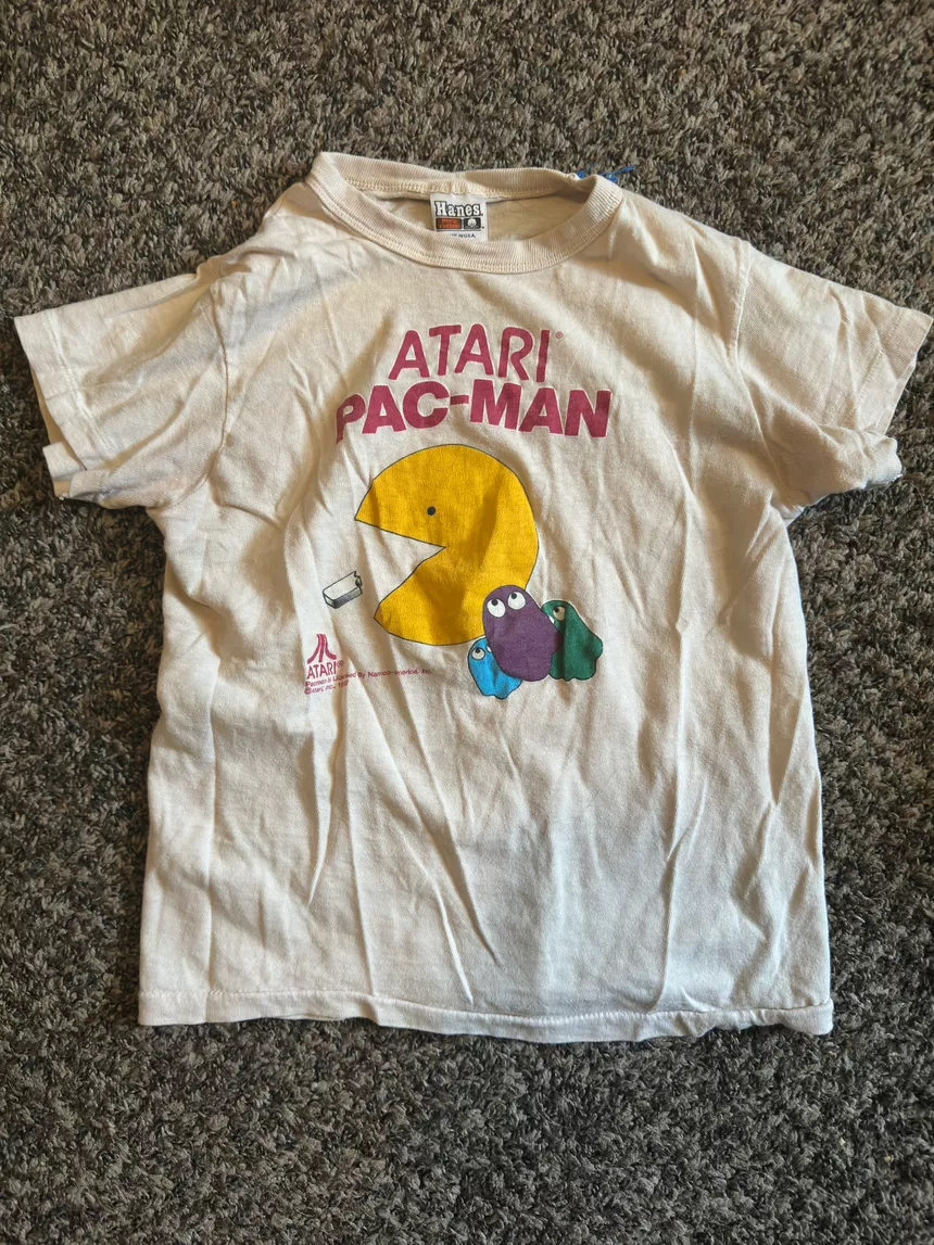 80’s Atari Pac-Man Vintage Baby Tee