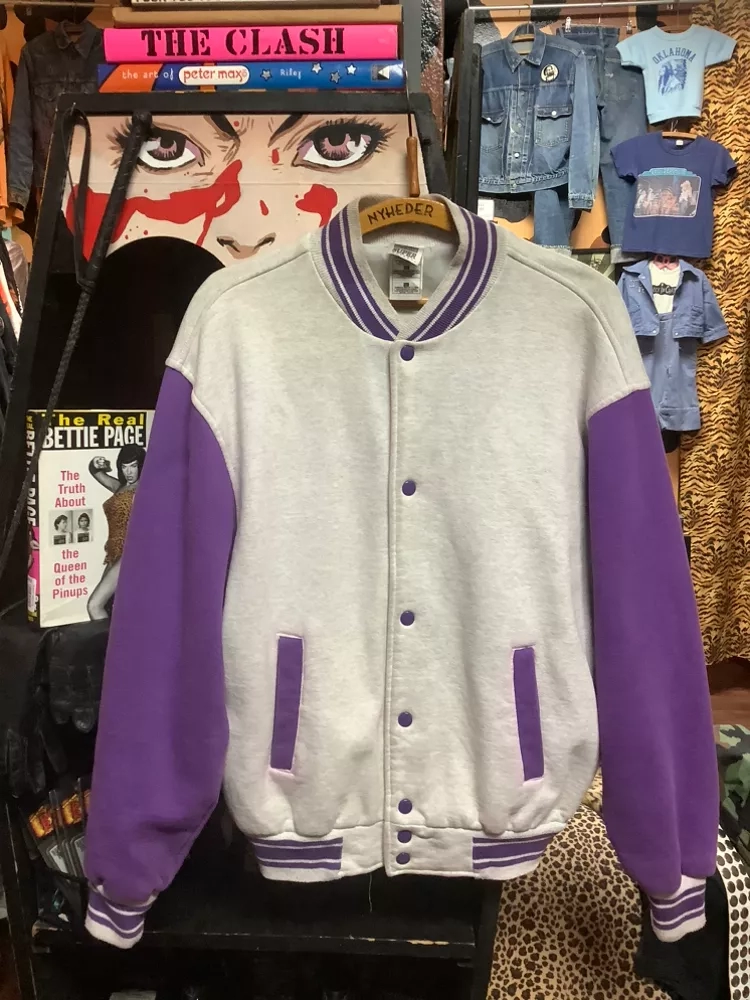 Vintage BLack Betty Boop Varsity Jacket