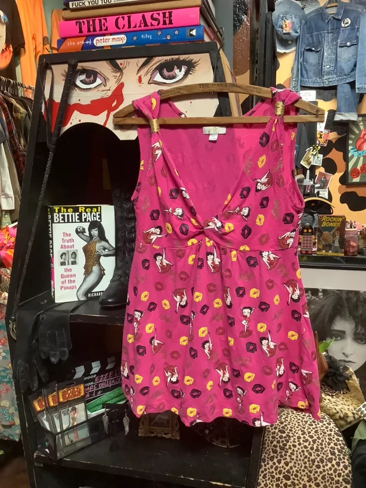 Vintage Betty Boop Baby DoLL Tank Top