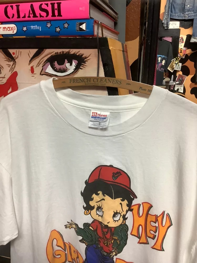 Vintage Betty Boop Hey Girlfriend T