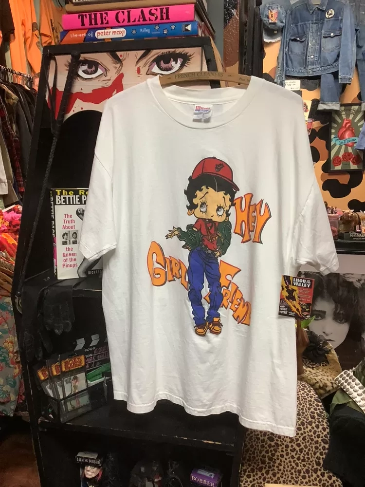 Vintage Betty Boop Hey Girlfriend T