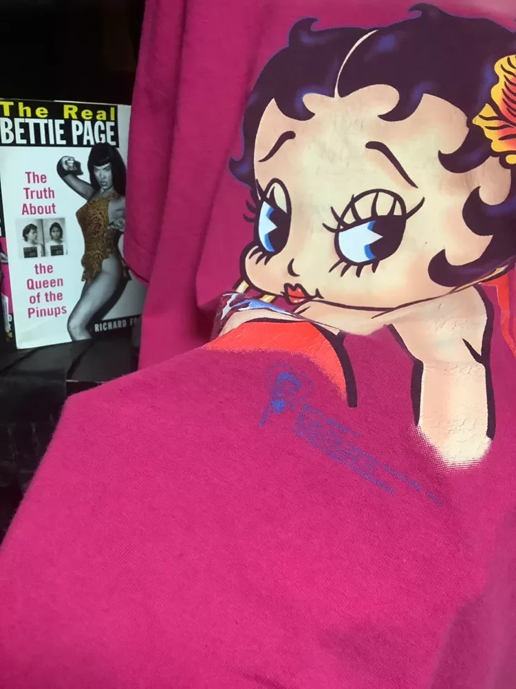 Vintage Betty Boop Hawaiiana Pinup T