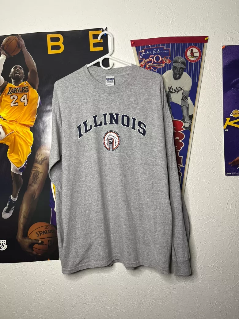 Vintage Illinois Long Sleeve T-Shirt