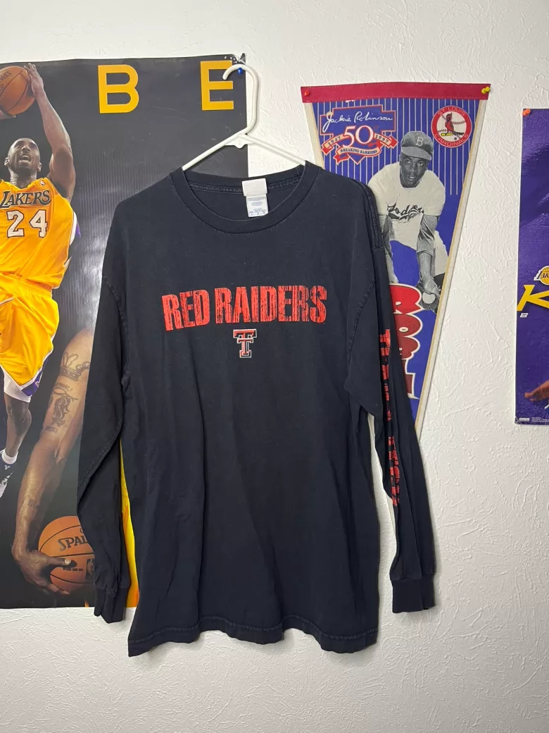 Vintage Texas Tech Red Raiders Long Sleeve Tee