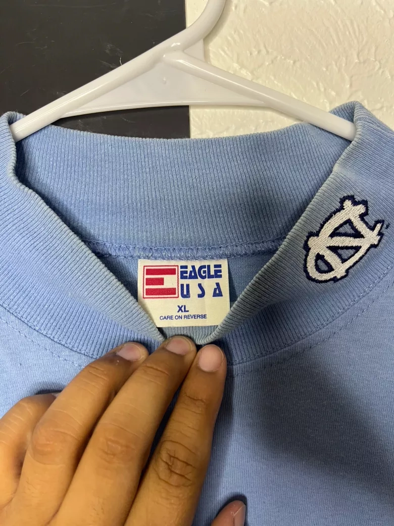 Vintage Carolina Tar Heels Long Sleeve