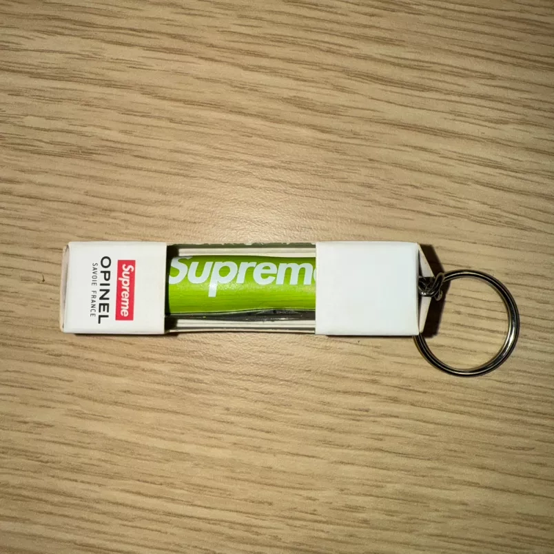 Supreme Opinel No. 04 Folding Knife Keychain