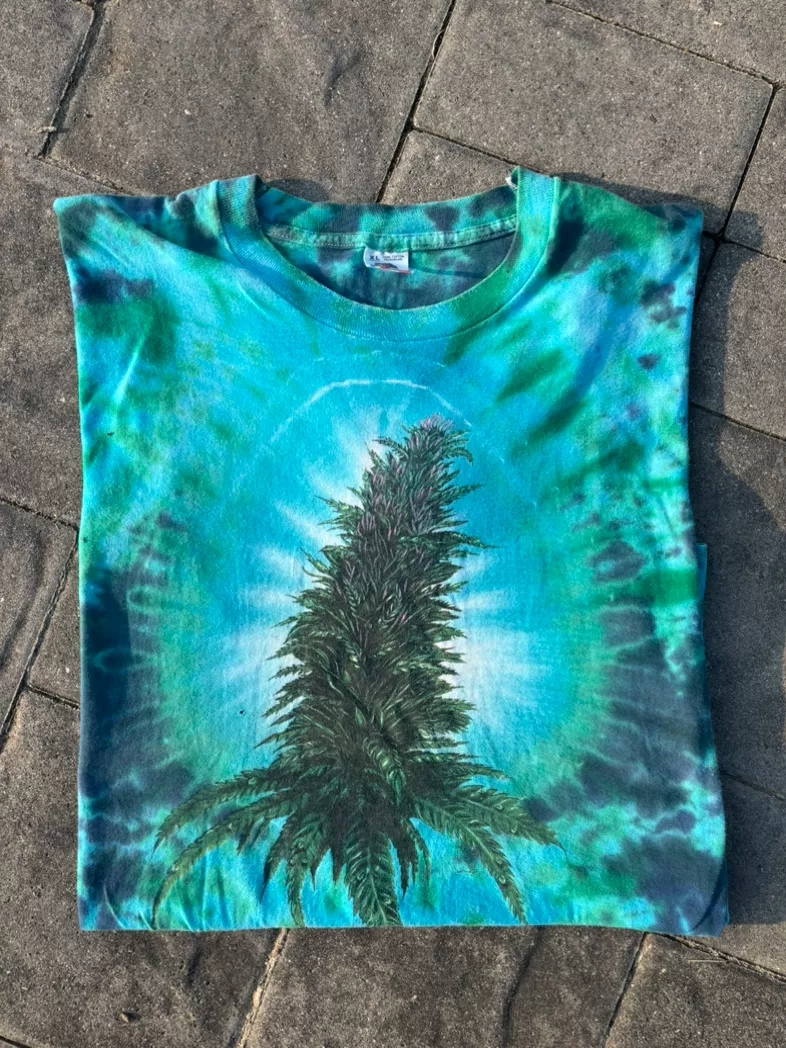 1990 Pot Tie-Dye Tree