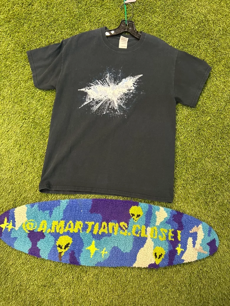 Y2K Dark Knight Rise Batman Movie Promo Tee