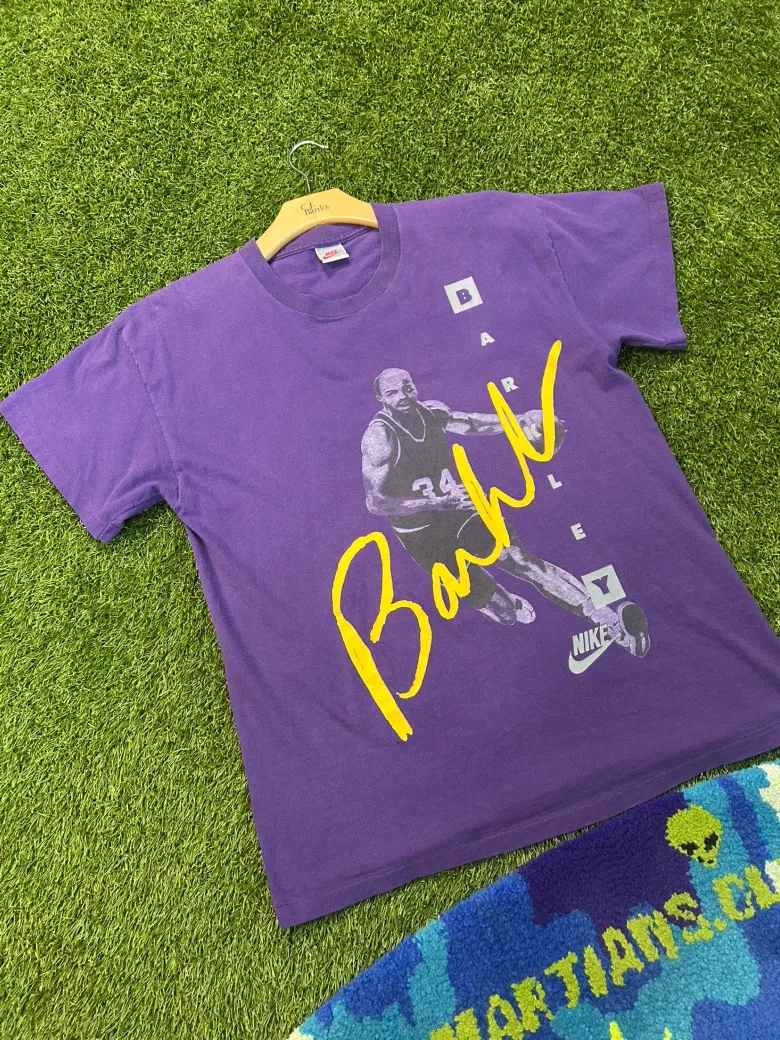 Vintage 90s Los Angeles Lakers Charles Barkley Nike Tee