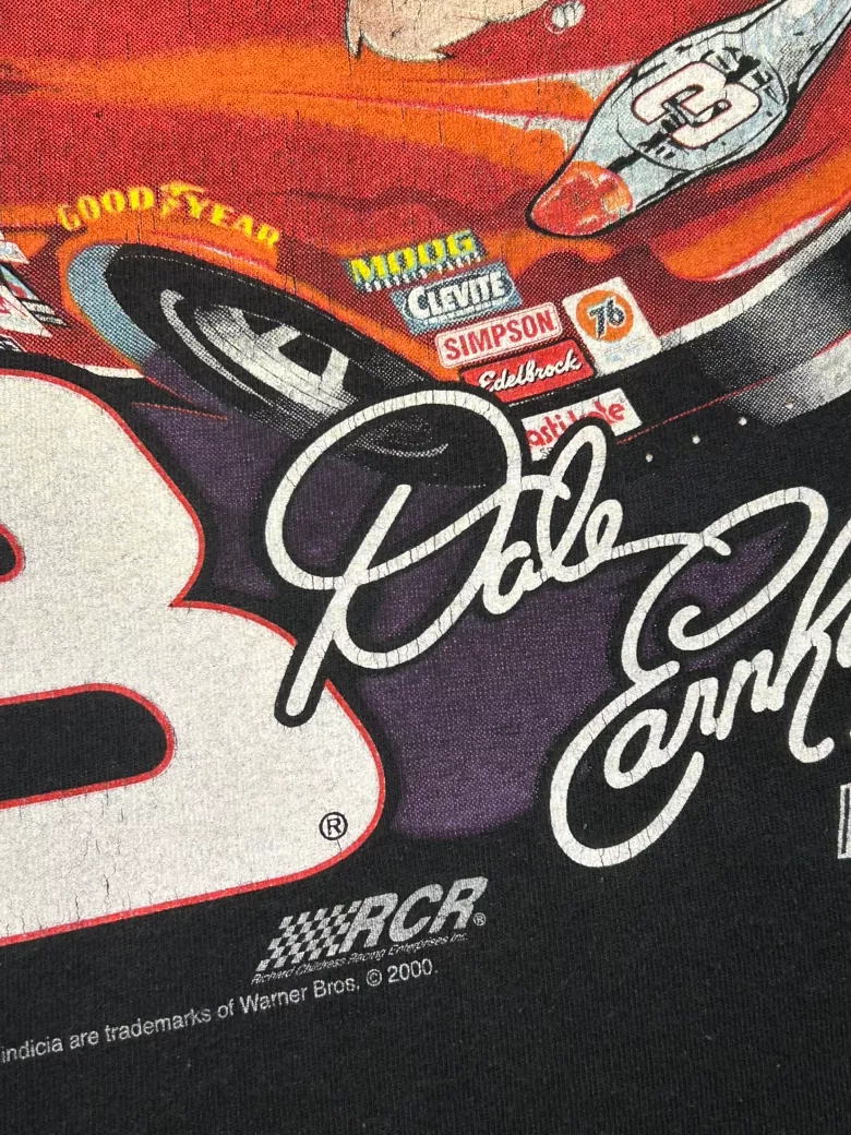Y2K Dale Earnhardt X Tasmania Devil NASCAR Tee