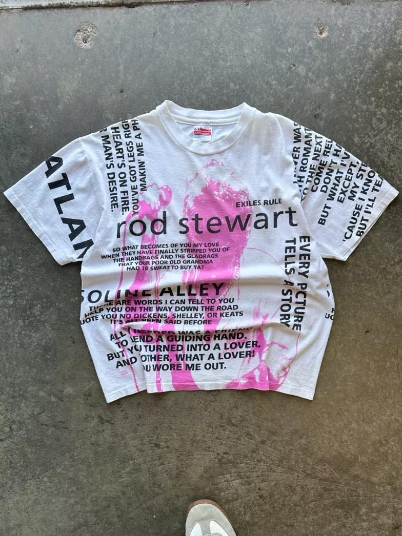 Rod Stewart Vintage Graphic Tee