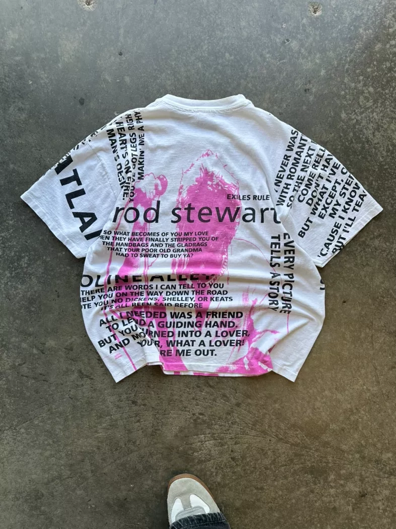 Rod Stewart Vintage Graphic Tee