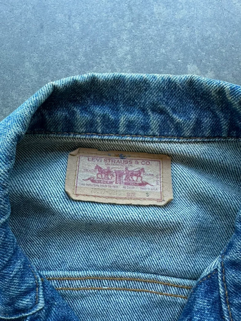 Vintage Levi's Denim Trucker Jacket
