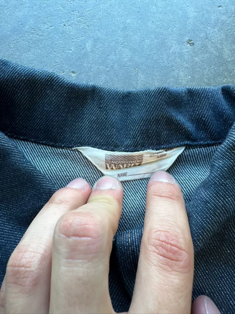 70s Montgomery ward Denim Jacket