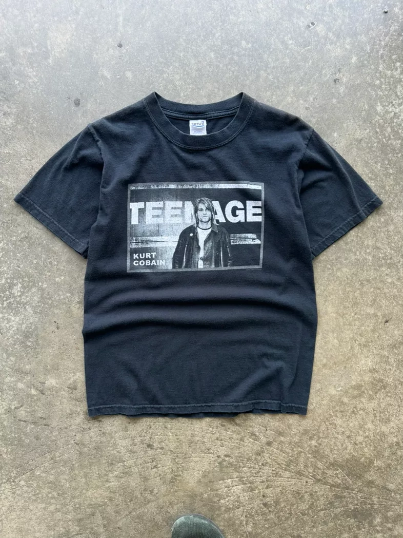 Vintage Kurt Cobain Teenage T-Shirt