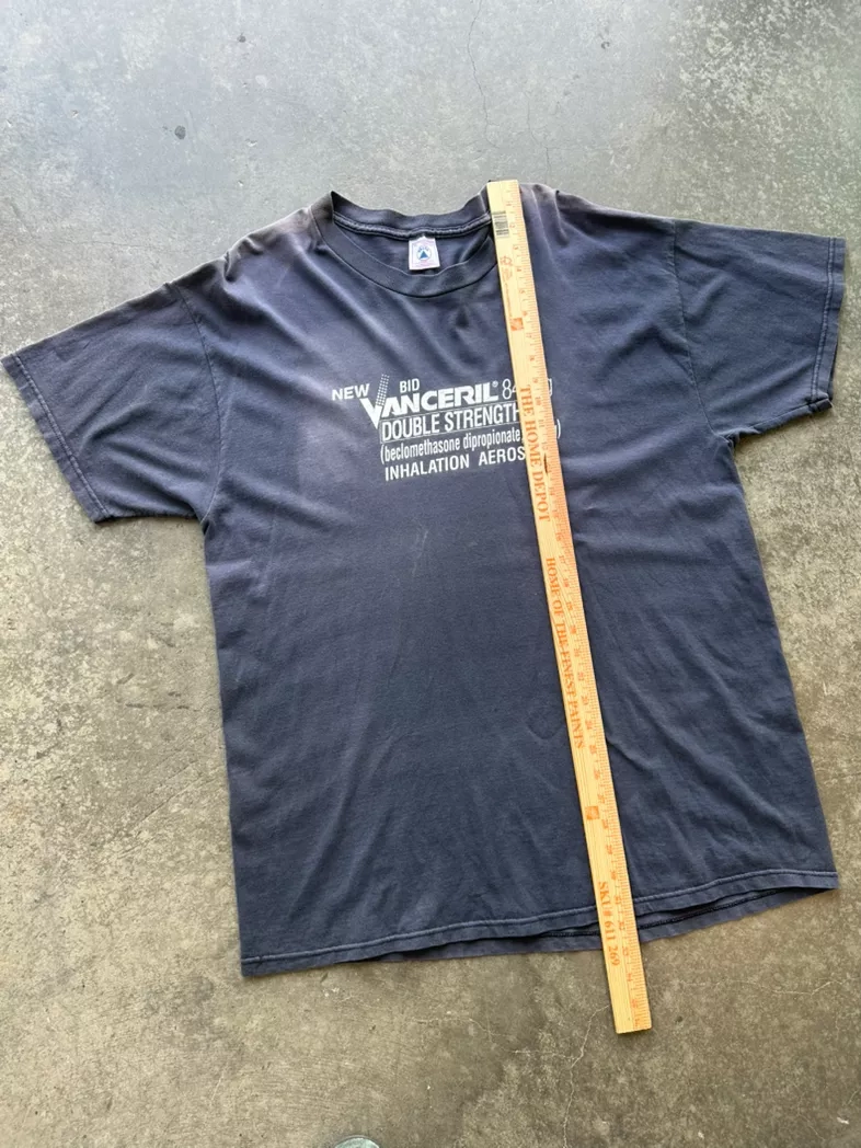 Vintage sunfaded Vanceril drug promo T-Shirt