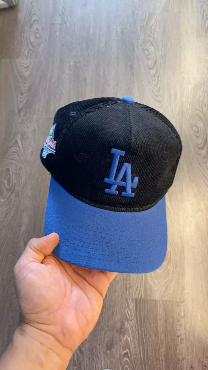 Los Angeles LA Dodgers Corduroy Snapback Hat