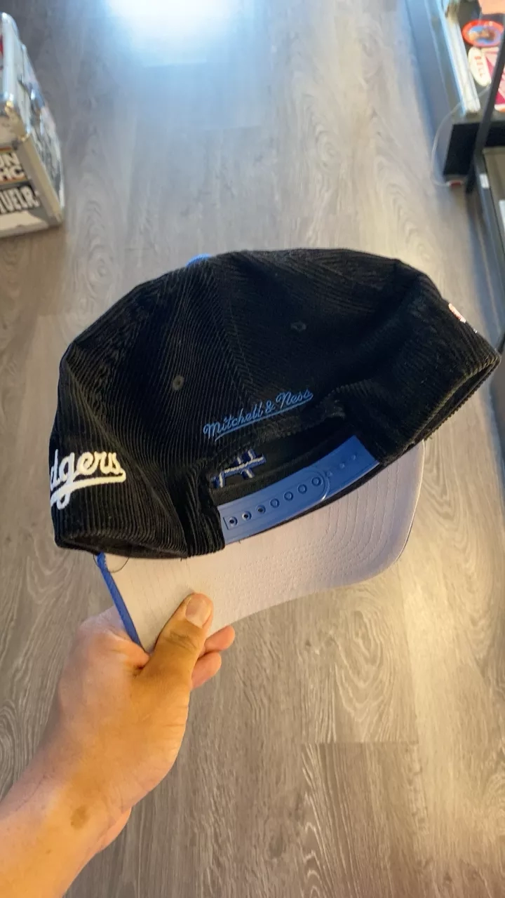 Los Angeles LA Dodgers Corduroy Snapback Hat