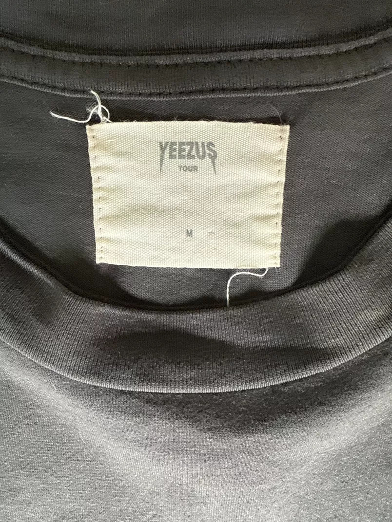 2013 Kanye West Yeezus Tour Grim Reaper Skull Tee Size M