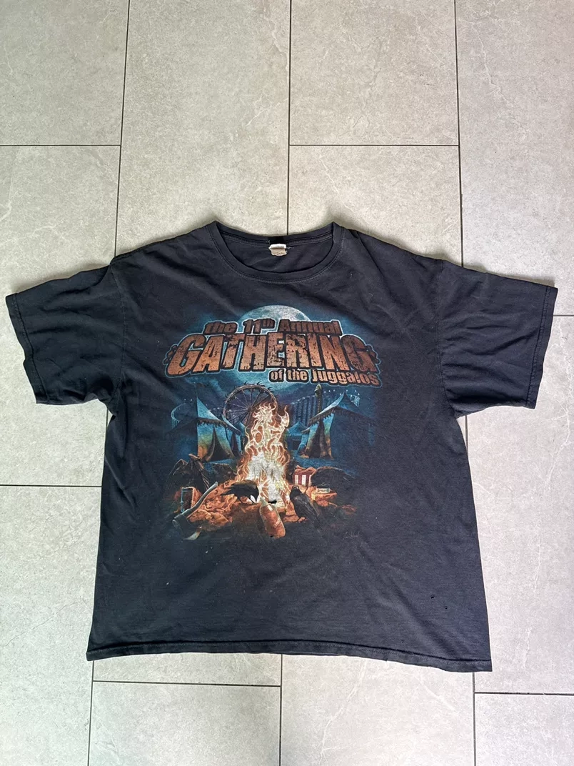 2009 Gathering of the Juggalos T-Shirt – 11th Annual ICP Twiztid Blaze Dark Lotus Boondox