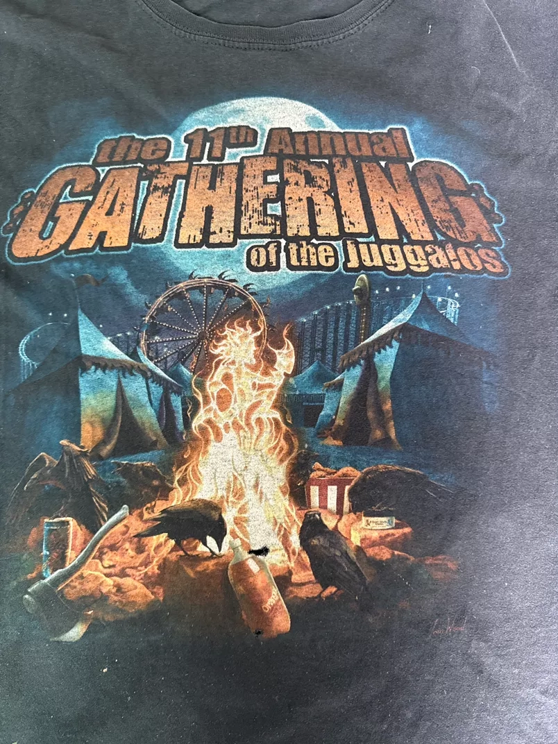 2009 Gathering of the Juggalos T-Shirt – 11th Annual ICP Twiztid Blaze Dark Lotus Boondox